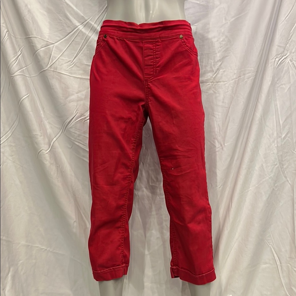 🔥3 for $12. Santana Red Cropped Pants